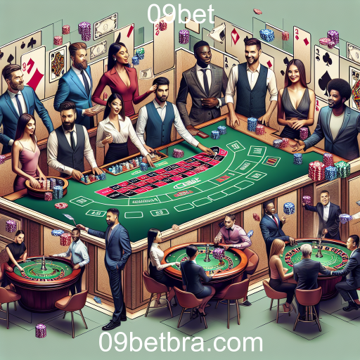 A Emoção dos Cassinos Ao Vivo no 09bet